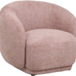 Πολυθρόνα Freya pakoworld ύφασμα σε απόχρωση σάπιο μήλο 93x87x76εκ