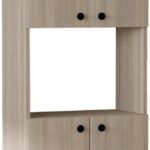 Στήλη Guzel pakoworld σε sonoma απόχρωση 60x31.4x140εκ