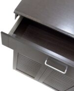 Παπουτσοθήκη-ντουλάπι SANTE pakoworld 30 ζεύγων χρώμα wenge 120x37x123εκ - Image 5