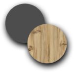 Μπουφές Augusta pakoworld oak-ανθρακί 160x40x78.5εκ - Image 5