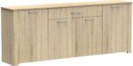 Μπουφές Kinley pakoworld sonoma 210x40x82εκ - Image 2