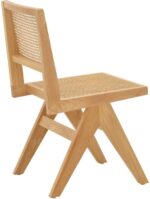 Καρέκλα Winslow pakoworld φυσικό rubberwood 45x56x82εκ - Image 4