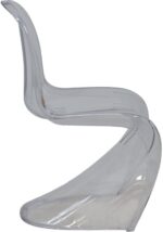 Καρέκλα Xyofa pakoworld PC διάφανο 42x45x85εκ - Image 3