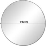 Καθρέπτης Emmett pakoworld χρυσό αλουμίνιο Φ80x2.5εκ - Image 2
