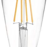 Λαμπτήρας LED ST64 Bulb pakoworld 4W 3000K E27 2700K clear