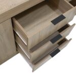 Μπουφές Doha pakoworld σε sonoma απόχρωση 180x45x80.5εκ - Image 5