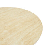 Τραπέζι Karlino pakoworld sintered stone σε όψη τραβερτίνας-mdf σε φυσική απόχρωση 180x90x76εκ - Image 5