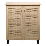 Παπουτσοθήκη-ντουλάπι Mantam pakoworld 12 ζεύγων sonoma 78x34x87εκ - Image 4