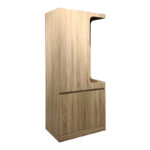 Έπιπλο εισόδου Feby pakoworld  sonoma 80x50.5x190εκ - Image 3