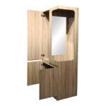 Έπιπλο εισόδου Feby pakoworld  sonoma 80x50.5x190εκ - Image 4