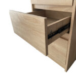 Γραφείο με βιβλιοθήκη Cliner pakoworld sonoma 140x50x180εκ - Image 5