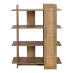 Βιβλιοθήκη Oslo pakoworld sonoma 75x32x95εκ - Image 3