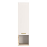 Σύνθετο σαλονιού Norda pakoworld κρεμ με oak 187x40x58.4εκ - Image 3