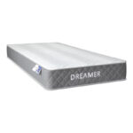 Κρεβάτι με στρώμα Athos-Dreamer pakoworld wenge 90x190εκ - Image 4