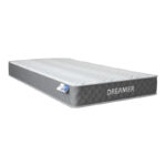 Κρεβάτι με στρώμα και συρτάρι Olympus-Dreamer pakoworld λευκό 100x200εκ - Image 4