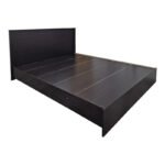 Κρεβάτι με στρώμα Athos-Resty pakoworld wenge 160x200εκ - Image 2