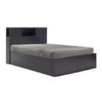 Κρεβάτι με στρώμα Olympus-Perfecto pakoworld wenge 120x200εκ - Image 2