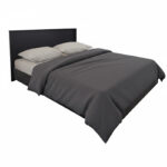 Κρεβάτι με στρώμα Athos Sleepy pakoworld wenge 160x200εκ - Image 2