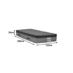 Στρώμα Deluxe pakoworld pocket spring διπλής όψης 32cm 120x200εκ - Image 3