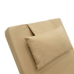 Μαξιλάρι ξαπλώστρας Sadie pakoworld ύφασμα μπεζ 65x185x10εκ - Image 6