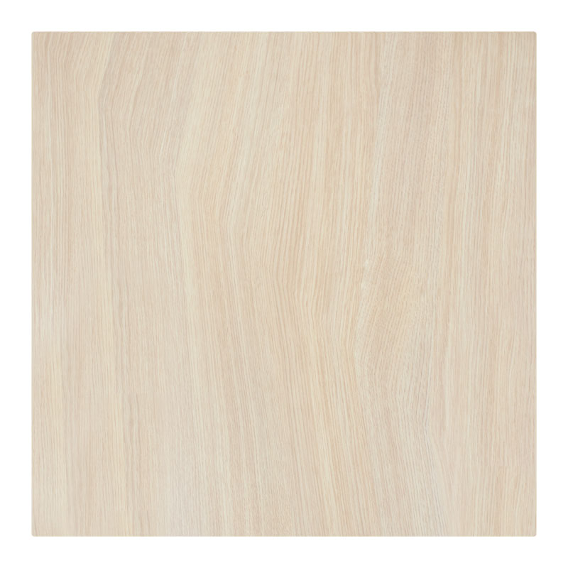 215-000034 Επιφάνεια τραπεζιού Spritz pakoworld Werzalit φυσικό 80x80εκ πάχους 35mm - Image 1