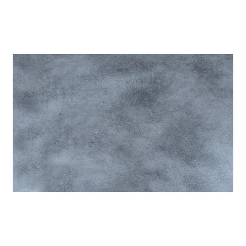 215-000062 Επιφάνεια τραπεζιού Inspire pakoworld Werzalit γκρι cement 120x80εκ πάχους 35mm - Image 1