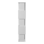 Βιβλιοθήκη Cubik pakoworld λευκό 35x30x161εκ - Image 6