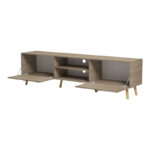 Έπιπλο τηλεόρασης Gorna pakoworld sonoma 180x35x48.6εκ - Image 2