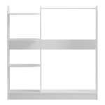 Έπιπλο εισόδου Pamesa pakoworld λευκό 130x40x135εκ - Image 3