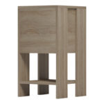 Κομοδίνο Reppo pakoworld sonoma 30x30x55εκ - Image 5