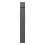 Βιβλιοθήκη Manco pakoworld ανθρακί 122x25.5x188εκ - Image 5