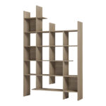 Βιβλιοθήκη Manco pakoworld sonoma 122x25.5x188εκ - Image 4