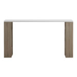 Γραφείο εργασίας Lovet pakoworld sonoma-λευκό 140x60x72εκ - Image 3