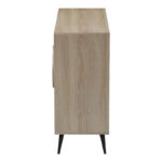 Μπουφές Gora pakoworld sonoma-μπεζ οψη μαρμαρου 110x35.5x82εκ - Image 6