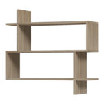Ραφιέρα τοίχου Paralel pakoworld sonoma 70x22x65,5εκ - Image 4
