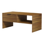 Τραπέζι σαλονιού Felina pakoworld καρυδί 100x50x45εκ - Image 5