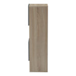 Σύνθετο σαλονιού Defry pakoworld sonoma-ανθρακί 177.5x31.5x110εκ - Image 6