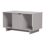 Τραπέζι σαλονιού Nalinda pakoworld taupe 100x55x55εκ - Image 5