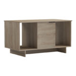 Τραπέζι σαλονιού Nalinda pakoworld sonoma 100x55x55εκ - Image 3