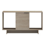 Τραπέζι σαλονιού Nalinda pakoworld sonoma 100x55x55εκ - Image 4