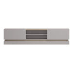Έπιπλο τηλεόρασης Wendo pakoworld taupe-sonoma 200x37x47εκ - Image 4