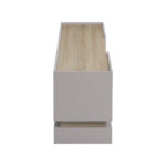 Έπιπλο τηλεόρασης Wendo pakoworld taupe-sonoma 200x37x47εκ - Image 6