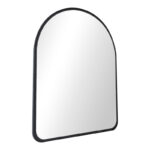 Καθρέπτης Selene pakoworld μαύρο MDF 46x1.2x60 εκ