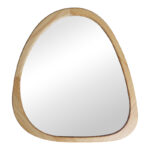 Καθρέπτης Ione pakoworld MDF σε φυσική απόχρωση 60x2,5x61εκ - Image 3