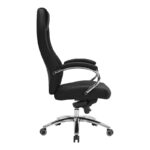 Καρέκλα γραφείου διευθυντή Ionia pakoworld μαύρο PU 67x49,5x115-123εκ - Image 5