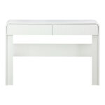 Κονσόλα Zeplen pakoworld λευκό mdf 110x38x75εκ - Image 4