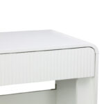 Κονσόλα Zeplen pakoworld λευκό mdf 110x38x75εκ - Image 5