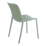 Καρέκλα Teragi στοιβαζόμενη pakoworld pp με UV protection μέντα 58x43.5x82εκ - Image 2