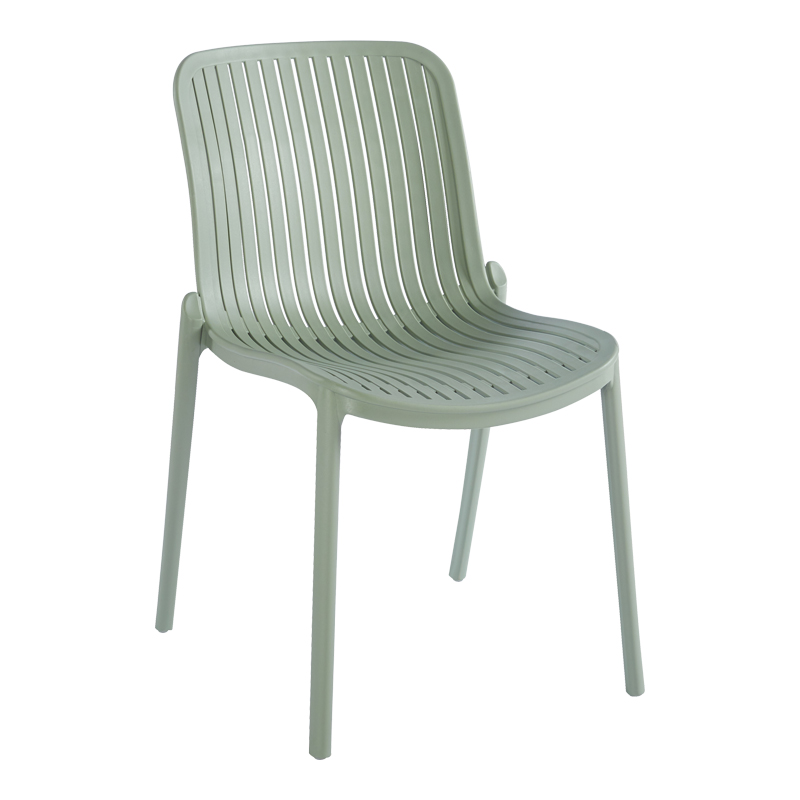 262-000056 Καρέκλα Teragi στοιβαζόμενη pakoworld pp με UV protection μέντα 58x43.5x82εκ - Image 1