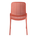 Καρέκλα Teragi στοιβαζόμενη pakoworld pp με UV protection terracotta 58x43.5x82εκ - Image 4